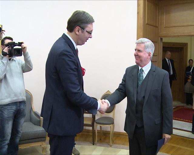 Vučić primio novog ambasadora SAD Kajla Skota