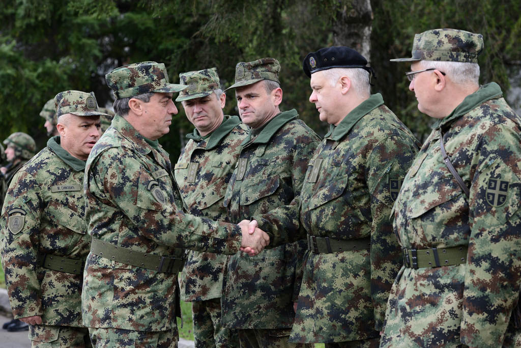 General Diković obišao snage angažovane na zaštiti granice sa Bugarskom