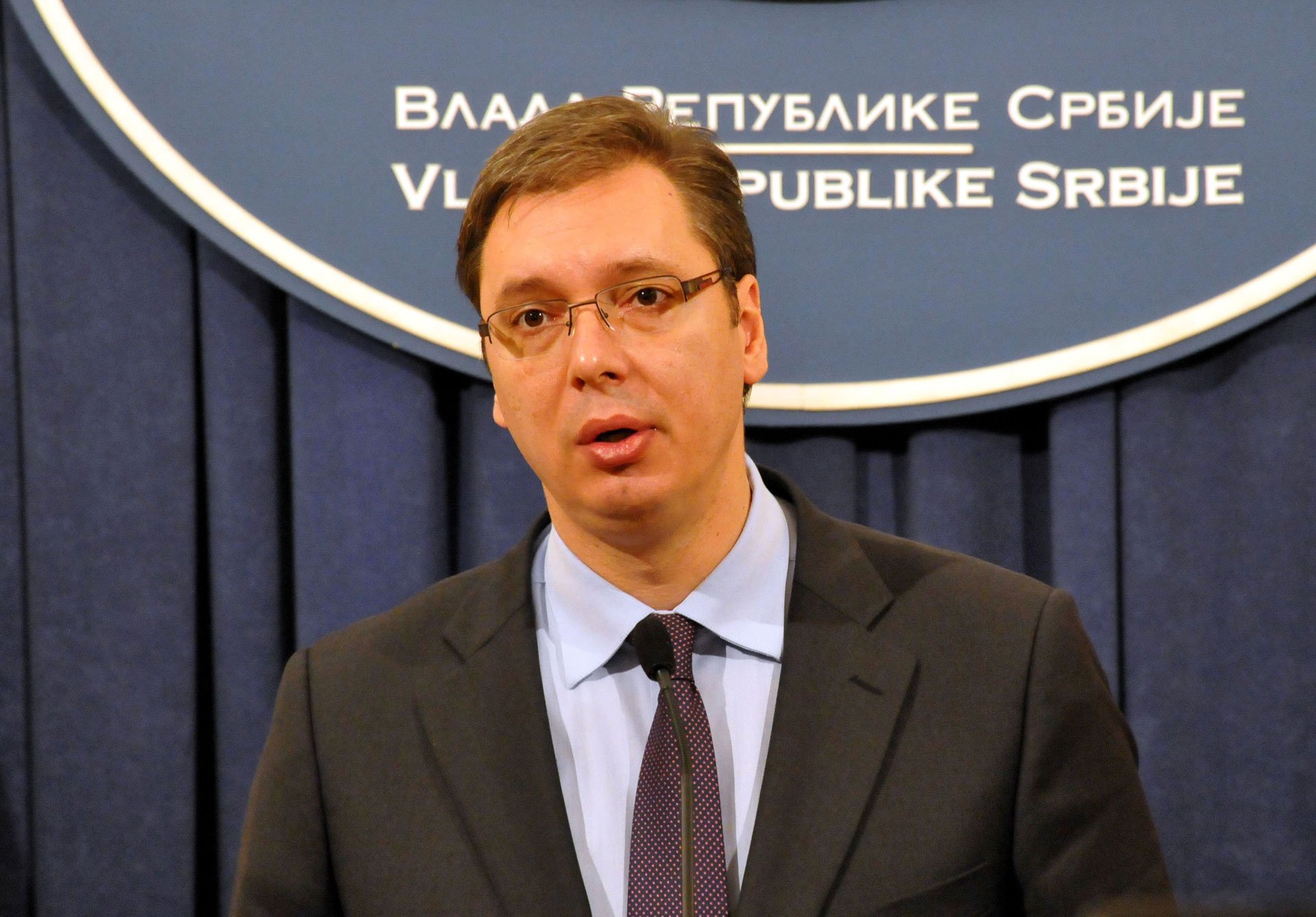 Konferencija za medije Aleksandra Vučića posvećena Karadžiću i Šešelju