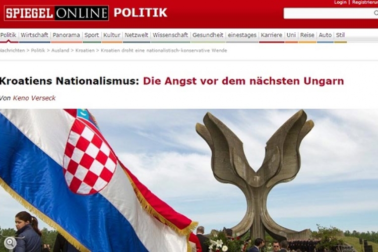 Špigel: nacionalistički ton u Hrvatskoj sve je glasniji