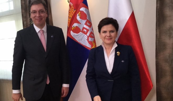 Vučić razgovarao sa premijerkom Poljske
