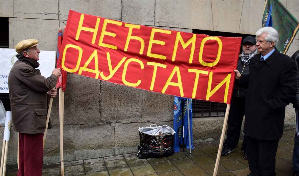 Udruženja sindikata penzionisanih vojnih lica Srbije osuđuju najavu organizacije kontra mitinga