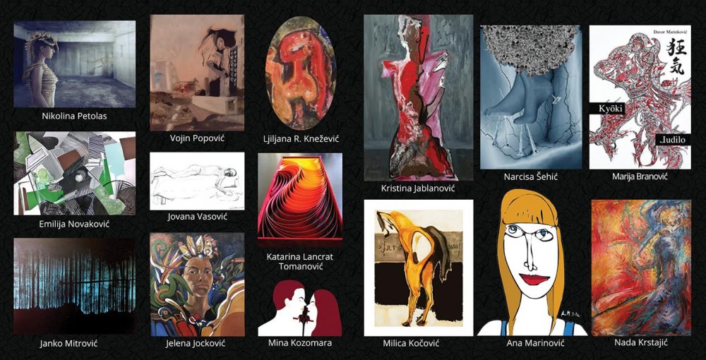 Galerija Petak, 20. aprila:  Prvi  deo kolektivne izložbe „Impuls 2017“