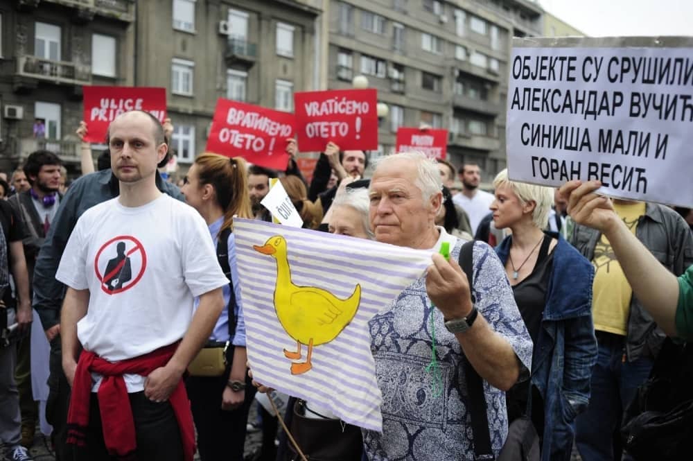 Sutra Inicijativa Ne da(vi)mo Beograd najavila Veliku protestnu šetnju „Tragovima fantoma“