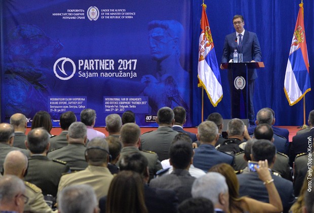 Vučić otvorio Sajam naoružanja i demantovo da je bilo pritisaka da Vulin ne bude ministar odbrane