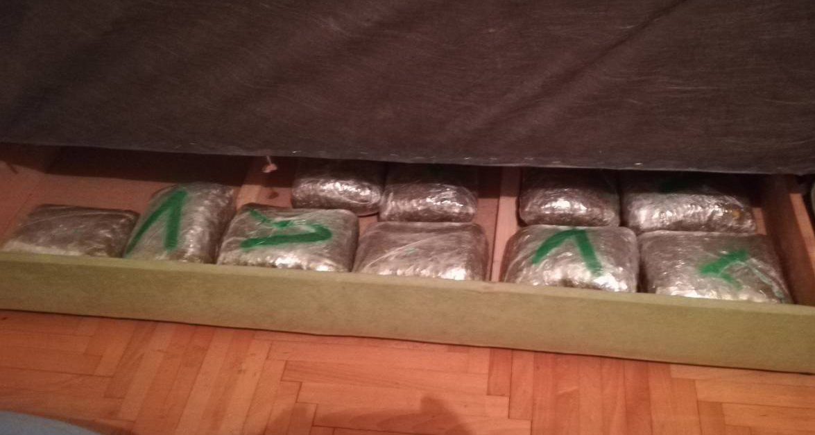 Beograd: policija zaplenila 10 kilograma marihuane!