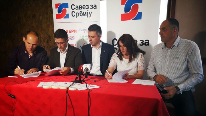 OPŠTINSKI IZBORI: Počela kampanja Saveza za Srbiju u Lučanima