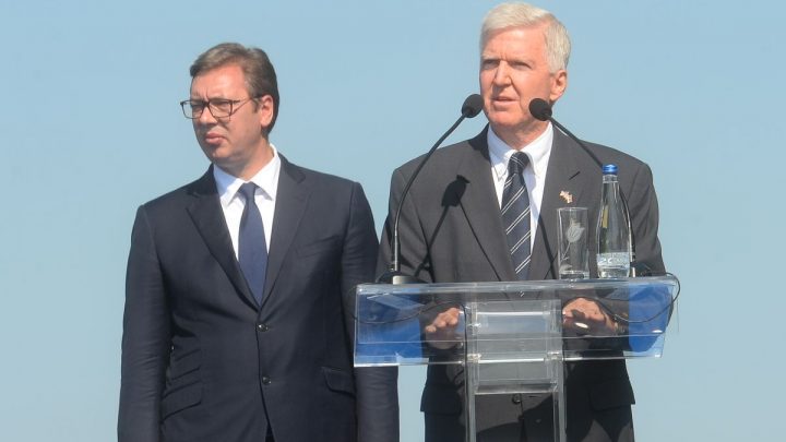 VUČIĆ NA SVEČANOSTI U PRANJANIMA: Srbija sada prvi put u američkoj Vladi ima partnera