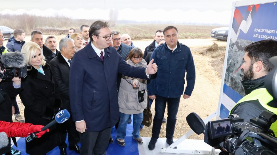 Svečanost : Počeli radovi na izgradnji autoputa Ruma-Šabac-Loznica