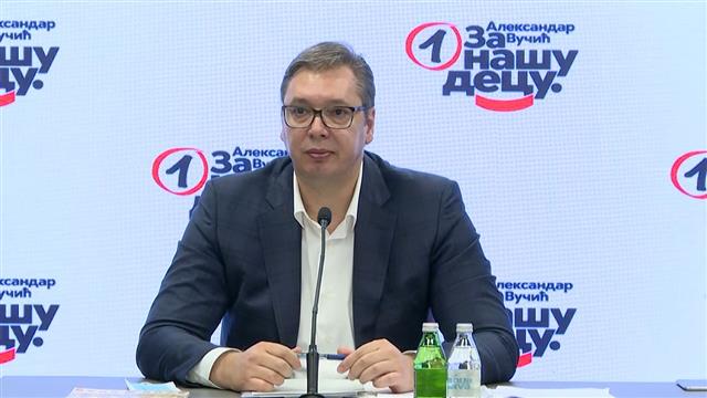 Vučić: Vanredni parlamentarni izbori najkasnije 3. aprila 2022.