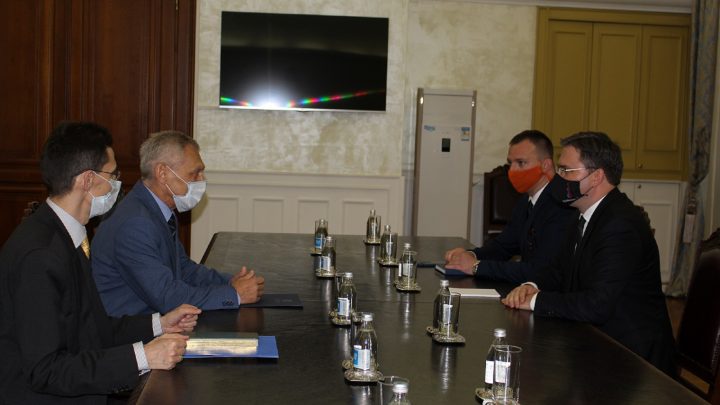 Састанак Селаковића и амбасадора Руске Федерације