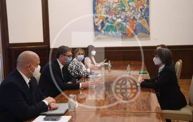 Вучић примио амбасадорку Велике Британије