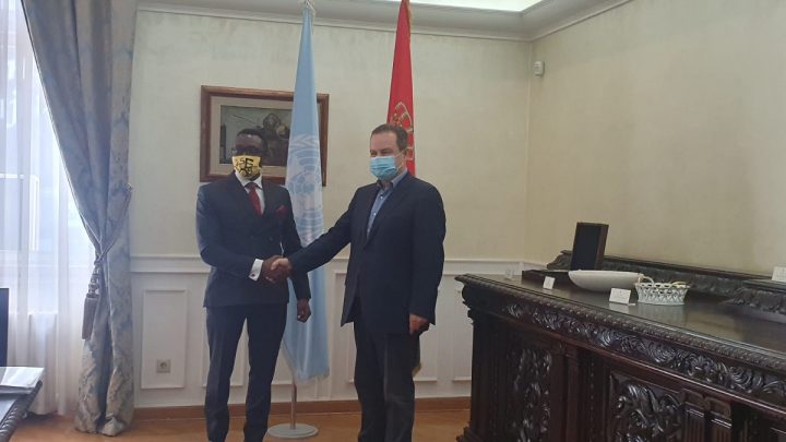 Министар Дачић разговарао са новим директором Популационог фонда Уједињених нација за Србију