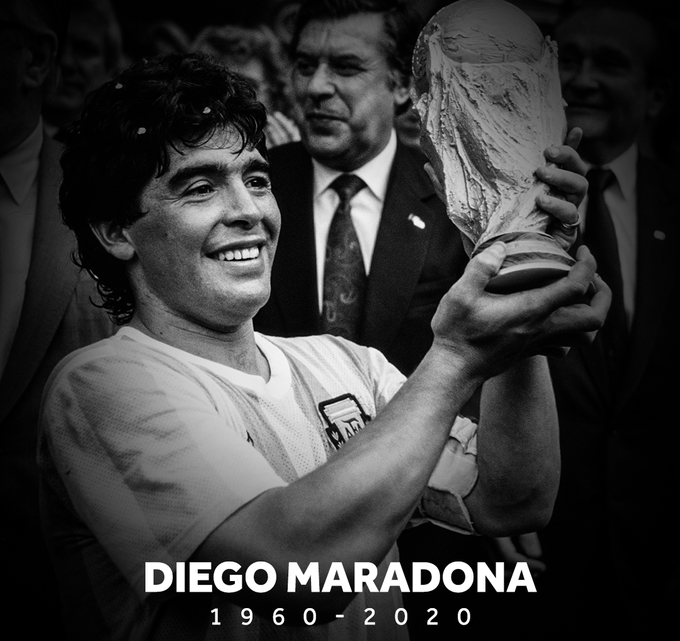 Umro je Maradona