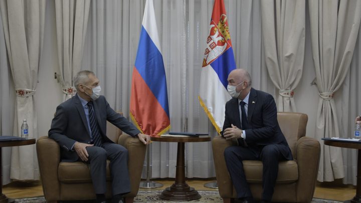 Поповић: Вучић и Путин заслужни за најбоље односе Србије и Русије у историји