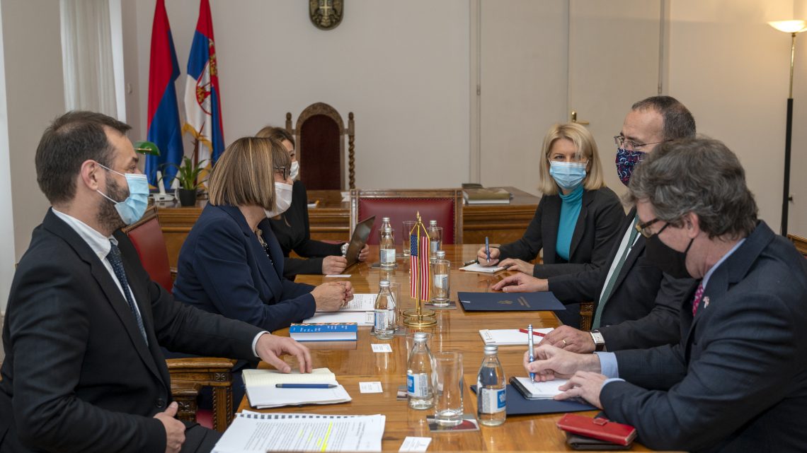 Гојковић се састала са амбасадором САД