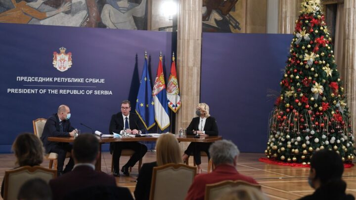 Novogodišnja konferencija za medije predsednika Republike Srbije
