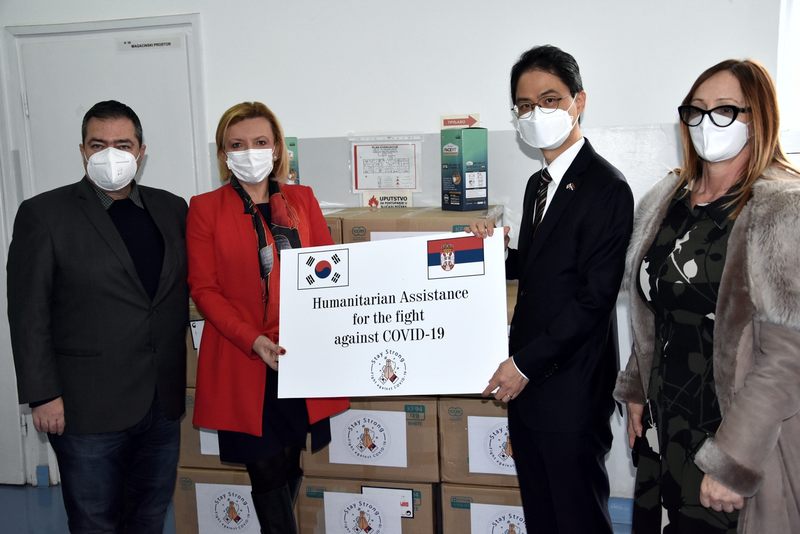 Vlada Republike Koreje donirala medicinsku opremu za podršku Srbiji u borbi protiv COVID-19