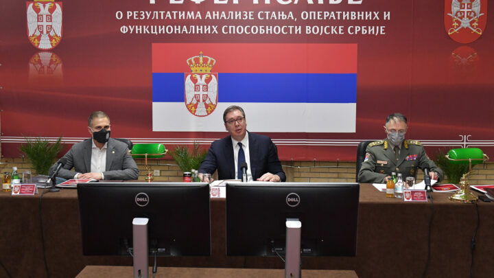 Predsednik Vučić: Naša vojska je faktor stabilnosti, očuvanja mira i odvraćanja