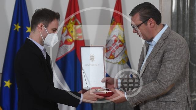 Stefanu Milenković uručen Orden Karađorđeve zvezde