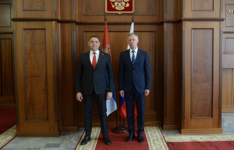 Вулин и први заменик министра унутрашњих послова Русије о наставку сарадње