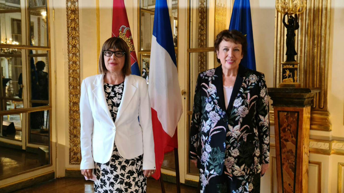 Гојковић се састала са министарком културе Француске