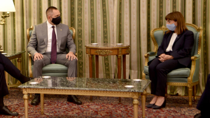 Вулин председници Грчке пренео изразе солидарности председника Србије