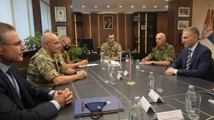 Stefanović razgovarao sa komandantom Nacionalne garde Kipra