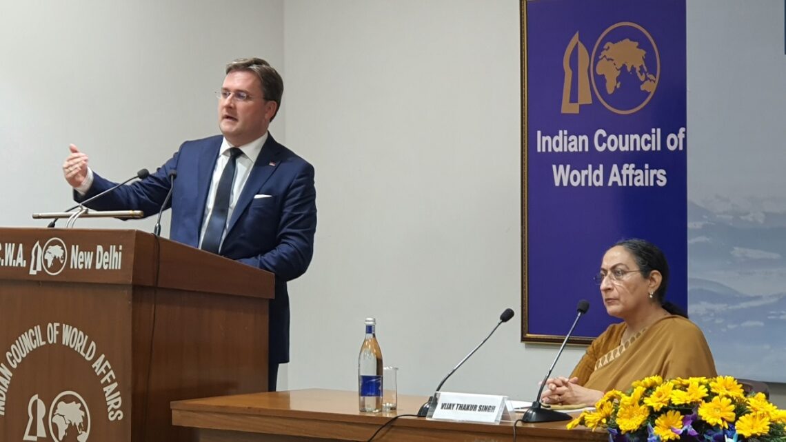 Selaković govorio u Indijskom savetu za međunarodne odnose