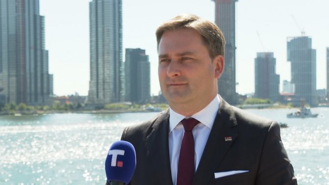 Selaković u Njujorku sa 28 šefova diplomatije o ekonomskim uspesima Srbije i situaciji na KiM