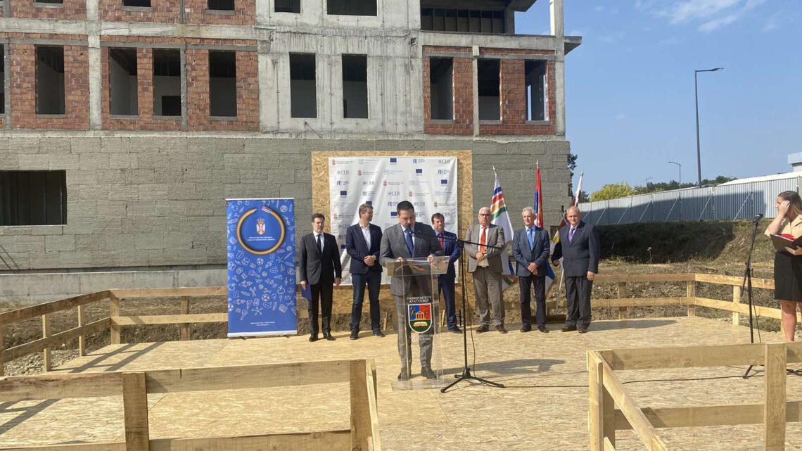 Настављена изградња Центра изврсности у Крагујевцу