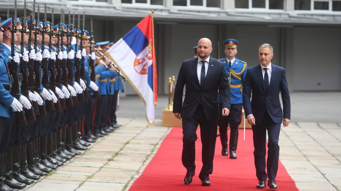 Slovački ministar odbrane Nađ u poseti Srbiji
