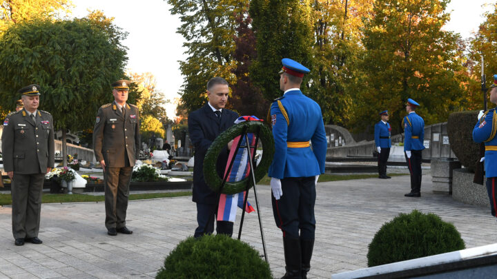 Stefanović položio venac povodom Dana oslobođenja Beograda