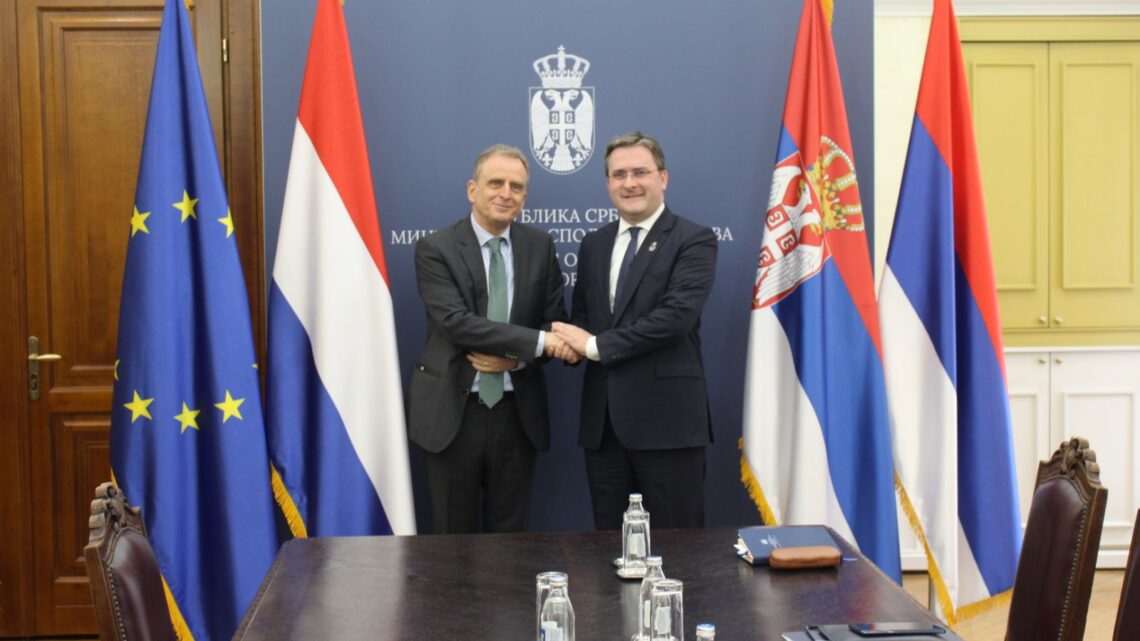 Србија опредељена за даље јачање билатералних односа са Холандијом