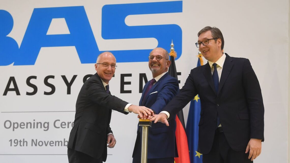 Vučić prisustvovao svečanom otvaranju fabrike “BAS Boysen Abgassysteme d.o.o”