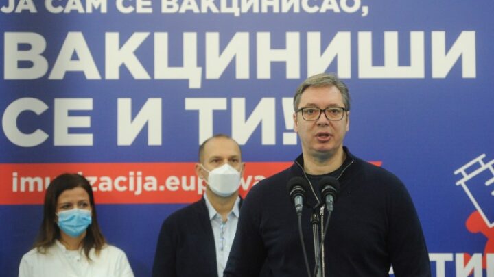 Vučić još jednom pozvao građane da se vakcinišu