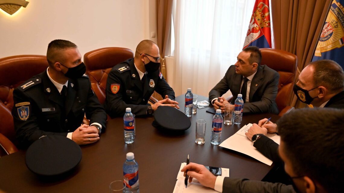 Vulin ispratio policijske službenike u mirovnu misiju na Kipru