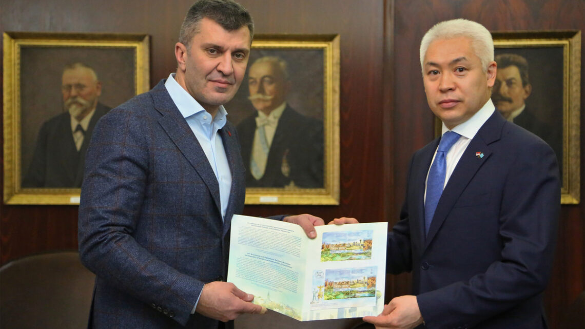 Јубилеј дипломатских односа Србије и Казахстанa обележен на маркама