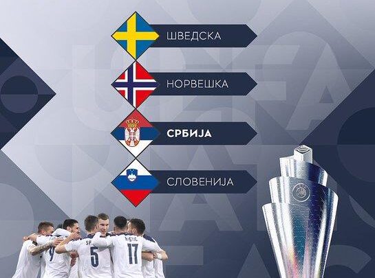Fudbaleri Srbije protiv Slovenije, Norveške i Švedske u Ligi nacija