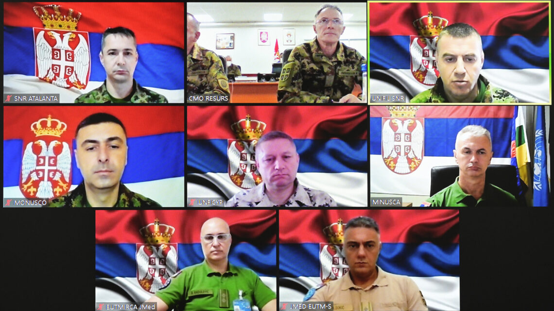 Referisanje o stanju u Vojsci Srbije i mirovnim operacijama