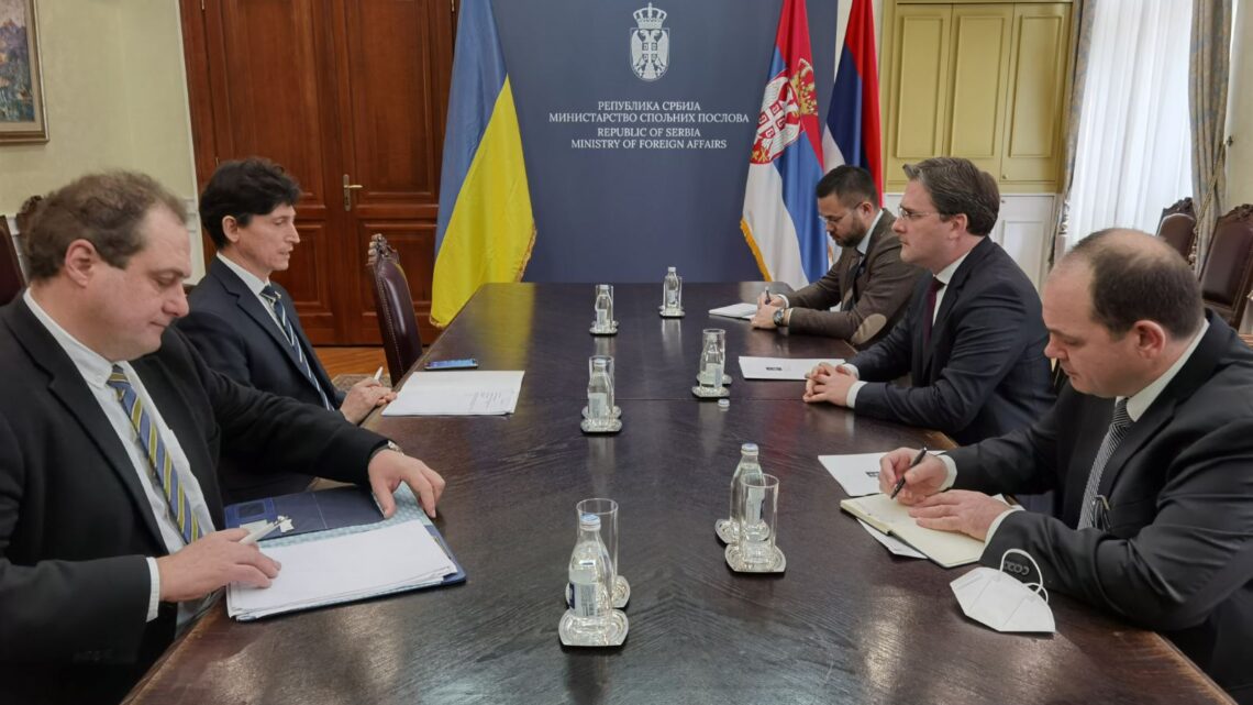 Селаковић упознао украјинског амбасадора са закључком СНБ Селаковић упознао украјинског амбасадора са закључком СНБ
