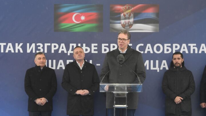 Vučić prisustvovao obeležavanju početka izgradnje brze saobraćajnice Šabac – Loznica