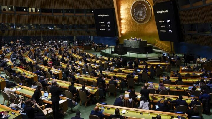 UN izglasale rezoluciju kojom se osuđuje napad na Ukrajinu, Srbija glasala „za“