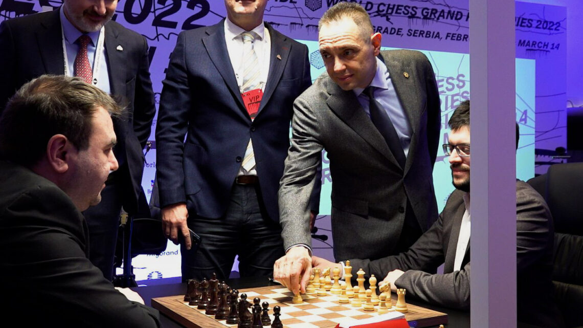 Вулин отворио ФИДЕ Гран при шаховски турнир у Београду