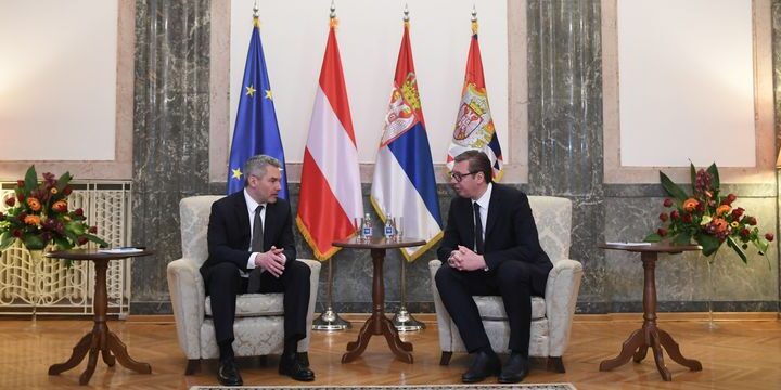 Састанак са савезним канцеларом Републике Аустрије