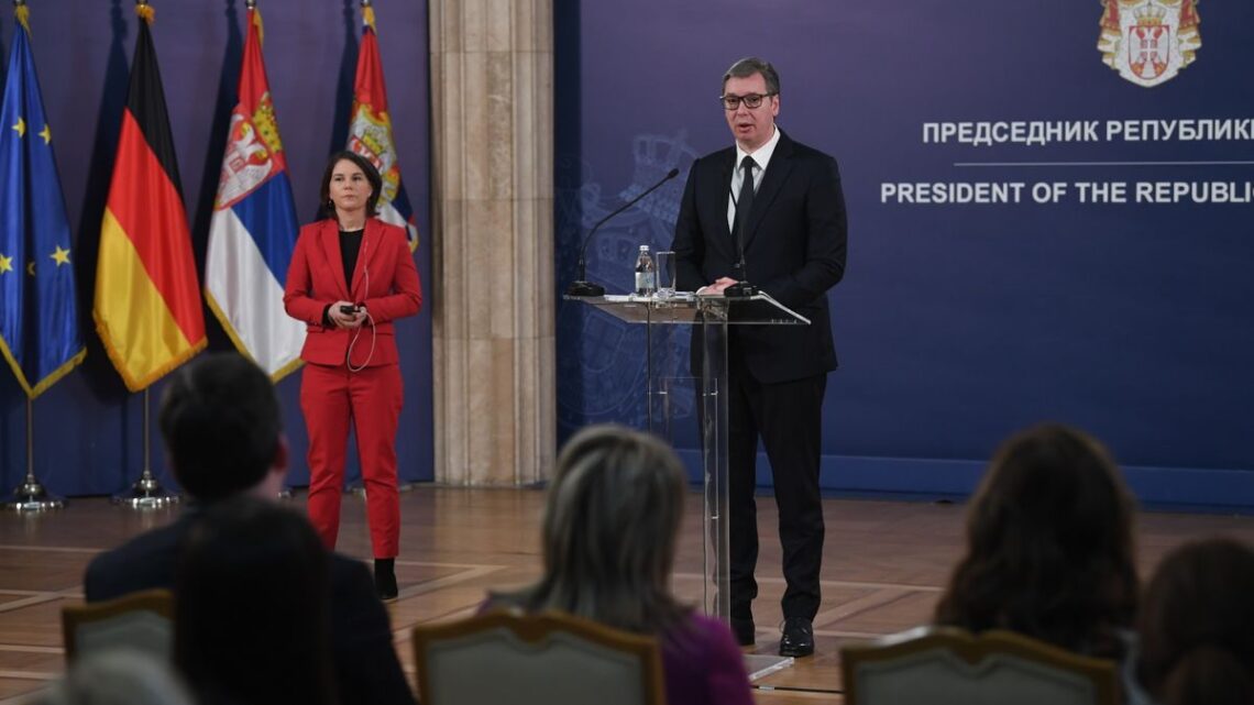 Sastanak sa ministarkom spoljnih poslova Nemačke Sastanak sa ministarkom spoljnih poslova Nemačke