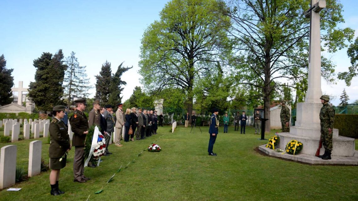 Обележен ANZAC дан на гробљу Комонвелта у Београду