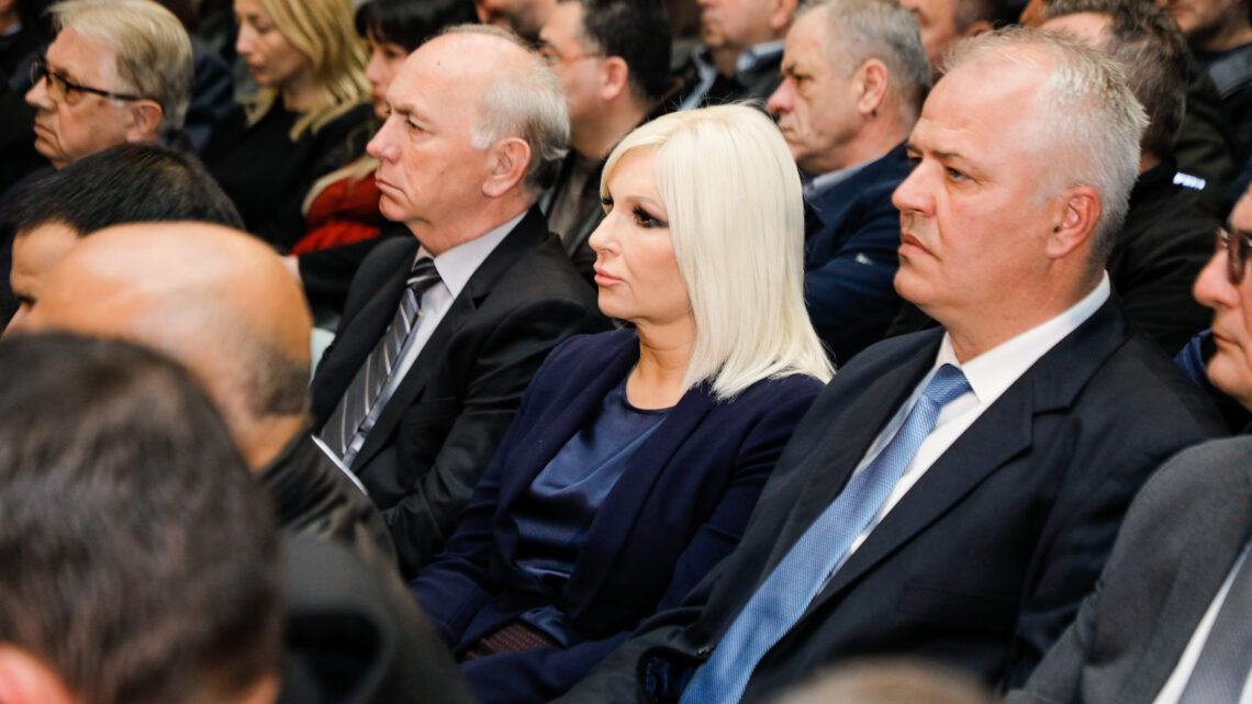Михајловићева у Алексинцу на комеморацији рударима страдалим у несрећи у руднику „Соко” Михајловићева у Алексинцу на комеморацији рударима страдалим у несрећи у руднику „Соко”