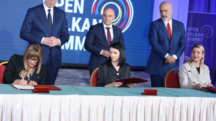 Гојковић потписала Меморандум о сарадњи у култури са Северном Македонијом и Албанијом