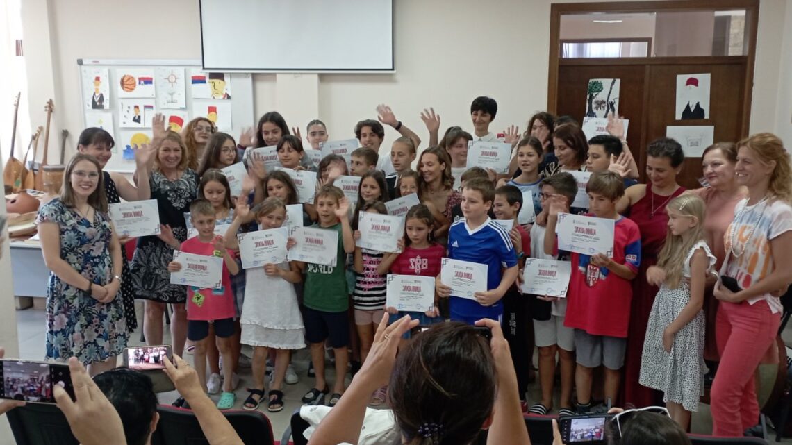 У Тршићу организована Летња школа српског језика „Лето у завичају“